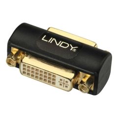 Lindy Premium - DVI gender changer - DVI-I (F) to DVI-I ( | 41233