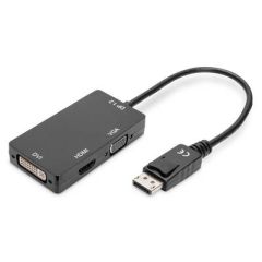 ASSMANN - Adapter - DisplayPort male to DB-15,  | AK-340418-002-S