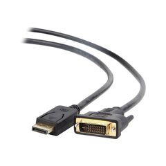 Cablexpert CC-DPM-DVIM - DVI cable - DisplayPort | CC-DPM-DVIM-1M