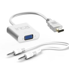 Inca IHTVJ-7 HDMI to VGA Converter White IHTVJ7