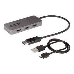 StarTech.com 3-Port MST Hub, DisplayPort to Triple | MST14DP123HD