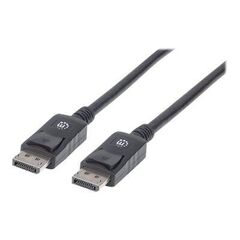 Manhattan DisplayPort 1.2 Cable, 4K@60hz, 1m, Male to Ma | 306935