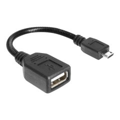 DeLOCK - USB cable - USB (F) to Micro-USB Type B (M) - US | 83293