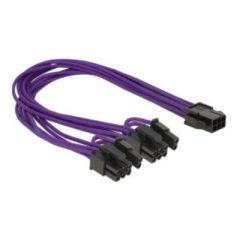 DeLOCK - Power adapter - 8 pin PCIe power (6+2) (M) to 6  | 83704
