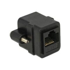 DeLOCK Panel-Mount - Network coupler - RJ-45 (F) to RJ-45 | 85124