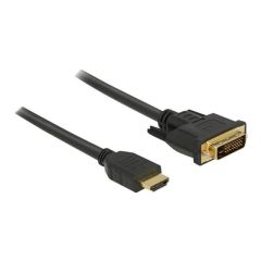 Delock - Adapter cable - DVI-D male to HDMI male - 2 m -  | 85654