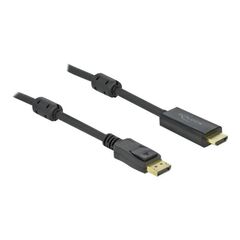 Delock - Adapter cable - DisplayPort male locking to HDMI | 85956