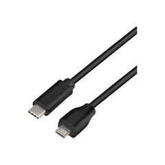 LogiLink - USB cable - USB 2.0 Type C (M) to Micro-USB 2 | CU0196