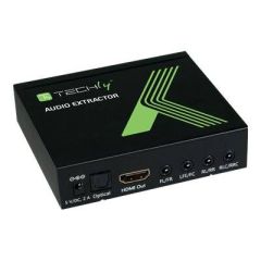 Techly IDATA HDMI-EA74K - Audio disembedder | IDATA-HDMI-EA74K