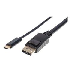 Manhattan USB-C to DisplayPort Cable, 4K@60Hz, 2m, Male  | 152464