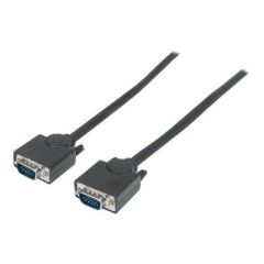 Manhattan VGA Monitor Cable, 1.8m, Black, Male to Male,  | 311731