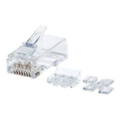Intellinet RJ45 Modular Plugs, Cat6A, UTP, 3-prong, for  | 790659