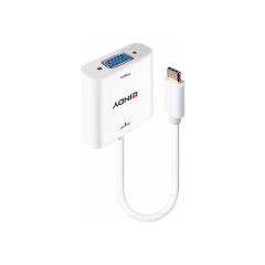 Lindy - Adapter - 24 pin USB-C (M) to HD-15 (VGA) (M) scr | 43355
