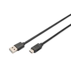 ASSMANN - USB cable - USB-C (M) to USB (M) - US | AK-300148-030-S