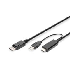 DIGITUS - Adapter cable - DisplayPort male to H | AK-330111-020-S