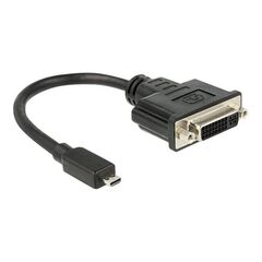 DeLOCK - Video / audio adaptor - micro HDMI (M) to DVI-D  | 65563