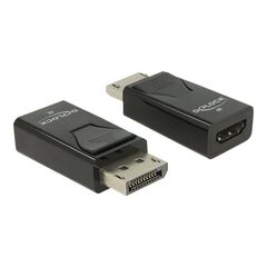 Delock - Adapter - DisplayPort male to HDMI female - blac | 66234
