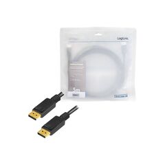 LogiLink - DisplayPort cable - DisplayPort (M) latched t | CV0139