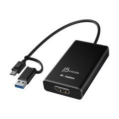j5create JVA11 - Video capture adapter - USB 3.2 Gen 1, | JVA11-N