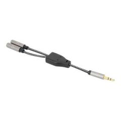 Manhattan Headphone Stereo Audio Y-Splitter Cable, 3.5mm | 356114