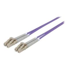 Intellinet Fibre Optic Patch Cable, OM4, LC/LC, 2m, Viol | 750882