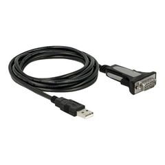 DeLOCK Adapter USB Type-A to 1 x serial RS-232 DB9 - USB  | 65962