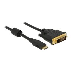 DeLOCK - Video cable - dual link - mini HDMI (M) to DVI-D | 83583