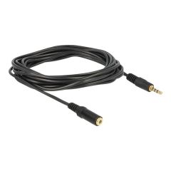 DeLOCK - Headset extension cable - 4-pole mini jack (M) t | 84668