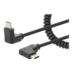 Manhattan USB-C to USB-C Cable, 1m, Male to Male, Black, | 356213