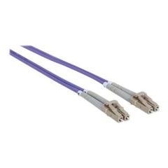 Intellinet Fibre Optic Patch Cable, OM4, LC/LC, 5m, Viol | 750899