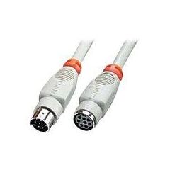 Lindy - Serial extension cable - 8 PIN mini-DIN (M) to 8  | 31533