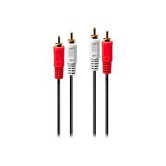 Lindy Premium - Audio cable - RCA x 2 (M) to RCA x 2 (M)  | 35663