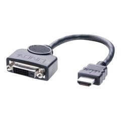 Lindy - Adapter - HDMI male to DVI-D female - 20 cm | 41227