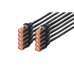 DIGITUS Professional - Patch cable - RJ-45 ( | DK-1644-0025-BL-10