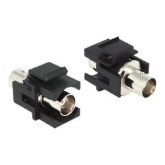 DeLOCK - Modular insert (coupling) - BNC - black | 86351
