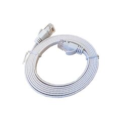 EFB-Elektronik - Patch cable - RJ-45 (M) to RJ-45 (M) - 1.5 m - UTP - CAT 6a - molded, flat - white | K8107WS.1,5, image 