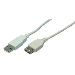 LogiLink USB extension cable USB (M) to USB (F) USB 2.0 CU0011