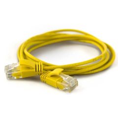 Wantec  Cable, Network, CAT 6a, UTP, 1.5 m, RJ-45, CE yellow 7286