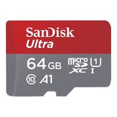 SanDisk Ultra - Flash memory card (microSDXC | SDSQUAB-064G-GN6FA