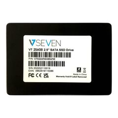 V7 - SSD - 256 GB - bulk pack - internal - 2.5"  | V7SSD256GBS25E