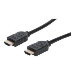 Manhattan HDMI Cable with Ethernet, 4K@60Hz (Premium Hig | 355346