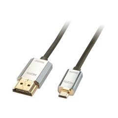 Lindy CROMO Slim High Speed HDMI to micro HDMI Cable with | 41679