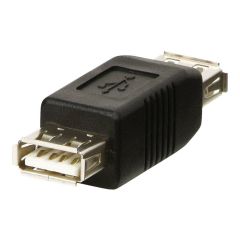 Lindy - USB gender changer - USB (F) to USB (F) - black | 71230