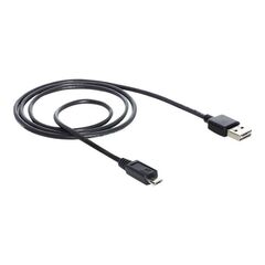 DeLOCK EASY-USB - USB cable - Micro-USB Type B (M) to USB | 83366