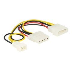 DeLOCK - Power cable - 4 PIN internal power (M) to 4 PIN  | 83658