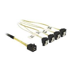 DeLOCK - SATA / SAS cable - SAS 6Gbit/s - 4 x Mini SAS HD | 85684