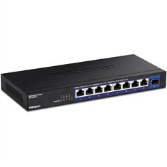 TRENDnet 9-Port 2.5G Unmanaged Switch with 10G SFP+ P | TEG-S5091