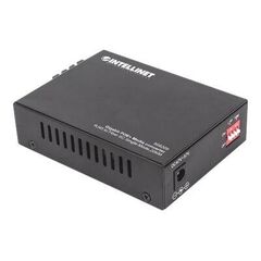 Intellinet Gigabit PoE+ Media Converter, 1000Base-T RJ45 | 508209