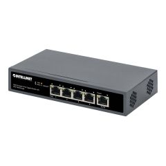 Intellinet - Switch - 4 x 10/100/1000 (PoE+) + 1 x 10/10 | 561808