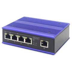 DIGITUS Industrial - Switch - unmanaged - 4 x 10/100  | DN-650107